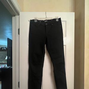 Loft Modern Skinny Black Jeans